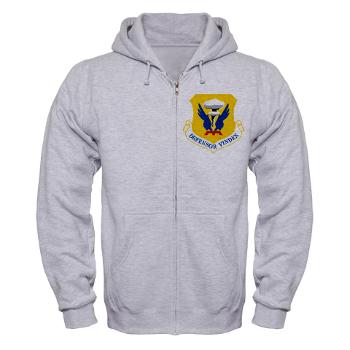 509BW - A01 - 03 - 509th Bomb Wing - Zip Hoodie - Click Image to Close