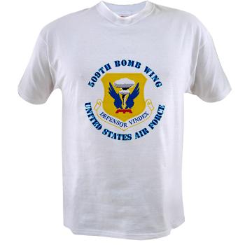 509BW - A01 - 04 - 509th Bomb Wing with Text - Value T-shirt