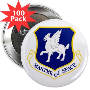 50SW - M01 - 01 - 50th Space Wing - 2.25" Button (100 pack)