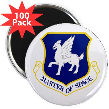 50SW - M01 - 01 - 50th Space Wing - 2.25" Magnet (100 pack) - Click Image to Close