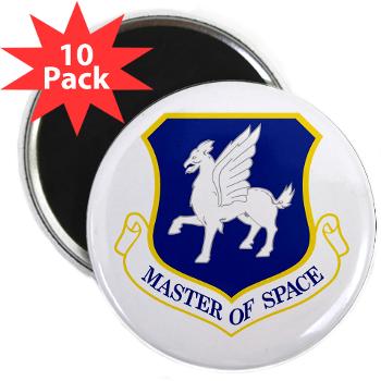 50SW - M01 - 01 - 50th Space Wing - 2.25" Magnet (10 pack) - Click Image to Close