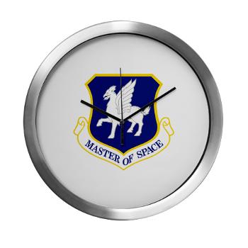50SW - M01 - 03 - 50th Space Wing - Modern Wall Clock - Click Image to Close