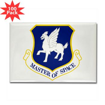 50SW - M01 - 01 - 50th Space Wing - Rectangle Magnet (100 pack)