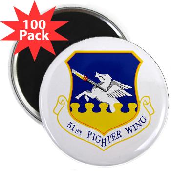 51FW - M01 - 01 - 51st Fighter Wing - 2.25" Magnet (100 pack) - Click Image to Close