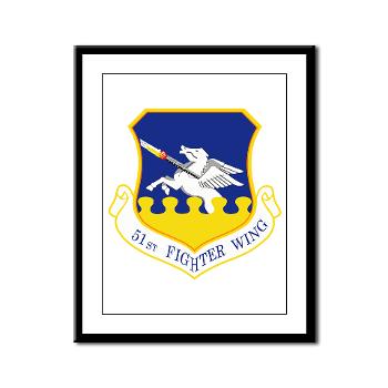 51FW - M01 - 02 - 51st Fighter Wing - Framed Panel Print