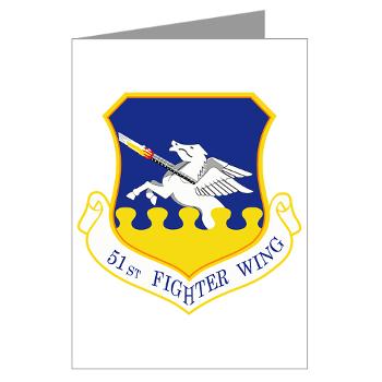 51FW - M01 - 02 - 51st Fighter Wing - Greeting Cards (Pk of 10)