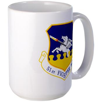 51FW - M01 - 03 - 51st Fighter Wing - Large Mug - Click Image to Close