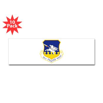 51FW - M01 - 01 - 51st Fighter Wing - Sticker (Bumper 10 pk) - Click Image to Close