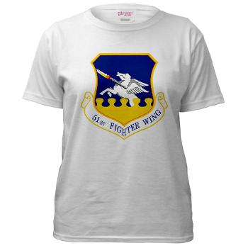 51FW - A01 - 04 - 51st Fighter Wing - Women's T-Shirt
