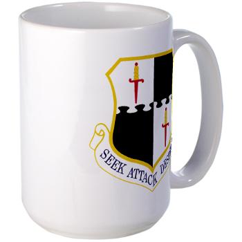 52FW - M01 - 03 - 52nd Fighter Wing - Large Mug - Click Image to Close