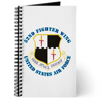 52FW - M01 - 02 - 52nd Fighter Wing with Text - Journal