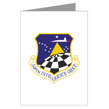 548IG - M01 - 02 - 548th Intelligence Group - Greeting Cards (Pk of 10) - Click Image to Close