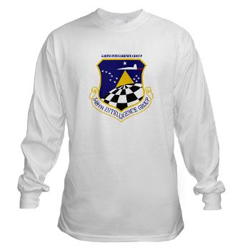 548IG - A01 - 03 - 548th Intelligence Group with Text - Long Sleeve T-Shirt