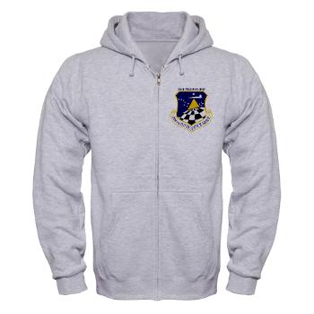 548IG - A01 - 03 - 548th Intelligence Group with Text - Zip Hoodie
