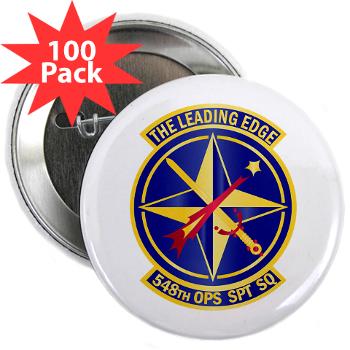 548OSS - M01 - 01 - 548th Operations Support Squadron - 2.25" Button (100 pack) - Click Image to Close