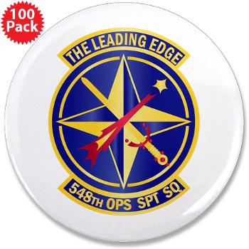 548OSS - M01 - 01 - 548th Operations Support Squadron - 3.5" Button (100 pack) - Click Image to Close