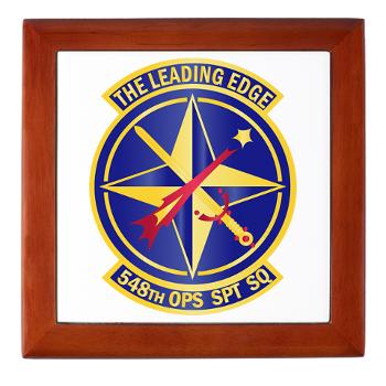 548OSS - M01 - 03 - 548th Operations Support Squadron - Keepsake Box - Click Image to Close