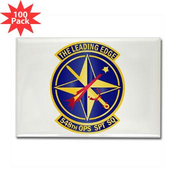 548OSS - M01 - 01 - 548th Operations Support Squadron - Rectangle Magnet (100 pack)