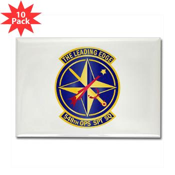 548OSS - M01 - 01 - 548th Operations Support Squadron - Rectangle Magnet (10 pack) - Click Image to Close