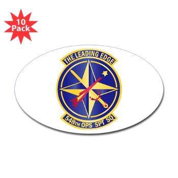 548OSS - M01 - 01 - 548th Operations Support Squadron - Sticker (Oval 10 pk)