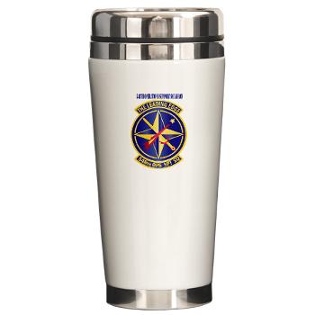 548OSS - M01 - 03 - 548th Operations Support Squadron with Text - Ceramic Travel Mug
