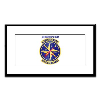 548OSS - M01 - 02 - 548th Operations Support Squadron with Text - Small Framed Print