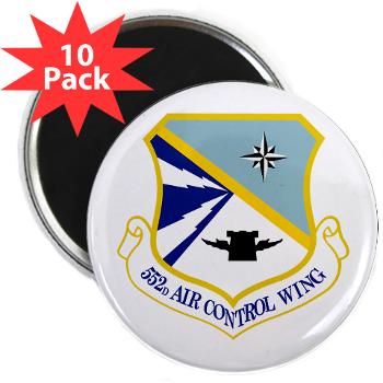 552ACW - M01 - 01 - 552nd Air Control Wing - 2.25" Magnet (10 pack)