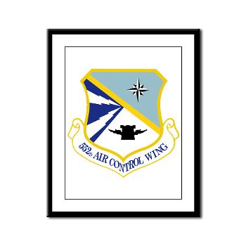 552ACW - M01 - 02 - 552nd Air Control Wing - Framed Panel Print