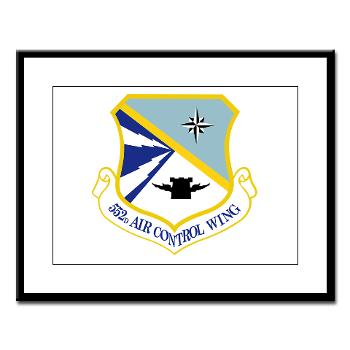552ACW - M01 - 02 - 552nd Air Control Wing - Large Framed Print - Click Image to Close