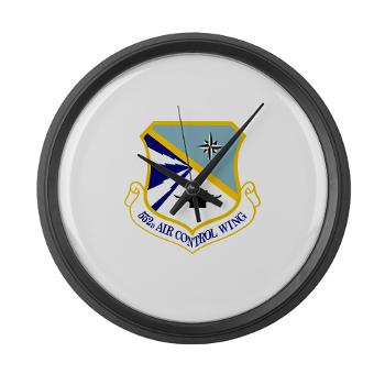 552ACW - M01 - 03 - 552nd Air Control Wing - Large Wall Clock