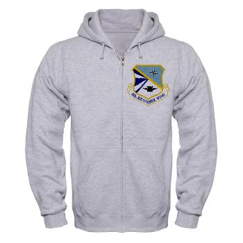552ACW - A01 - 03 - 552nd Air Control Wing - Zip Hoodie - Click Image to Close