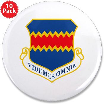 55W - M01 - 01 - 55th Wing - 3.5" Button (10 pack) - Click Image to Close