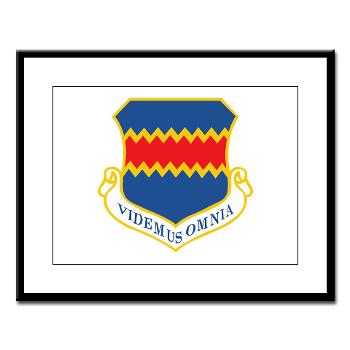 55W - M01 - 02 - 55th Wing - Large Framed Print