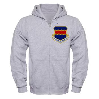 55W - A01 - 03 - 55th Wing - Zip Hoodie - Click Image to Close