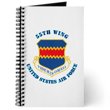 55W - M01 - 02 - 55th Wing with Text - Journal