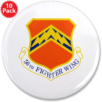 56FW - M01 - 01 - 56th Fighter Wing - 3.5" Button (10 pack)