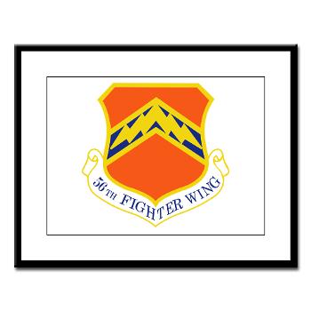 56FW - M01 - 02 - 56th Fighter Wing - Large Framed Print