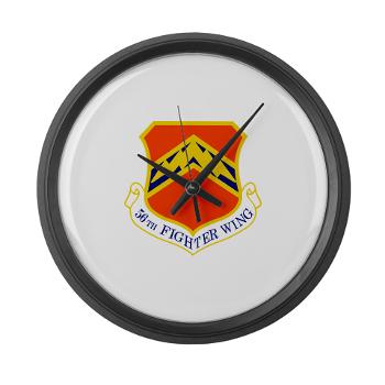 56FW - M01 - 03 - 56th Fighter Wing - Large Wall Clock