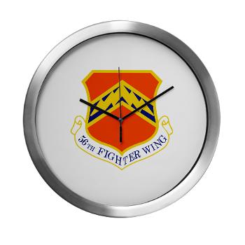 56FW - M01 - 03 - 56th Fighter Wing - Modern Wall Clock