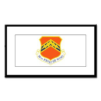 56FW - M01 - 02 - 56th Fighter Wing - Small Framed Print