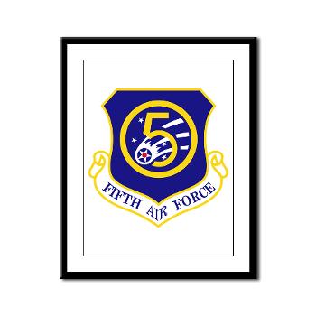 5AF - M01 - 02 - 5th Air Force - Framed Panel Print - Click Image to Close