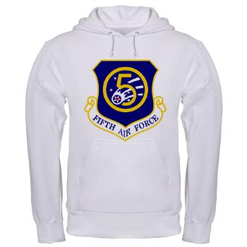 5AF - A01 - 03 - 5th Air Force - Hooded Sweatshirt - Click Image to Close