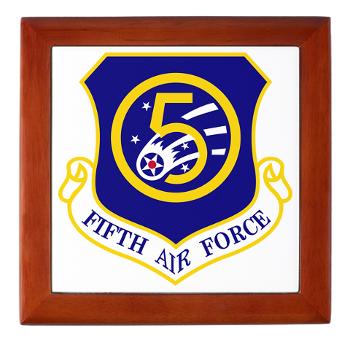 5AF - M01 - 03 - 5th Air Force - Keepsake Box