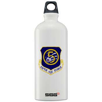 5AF - M01 - 03 - 5th Air Force - Sigg Water Bottle 1.0L