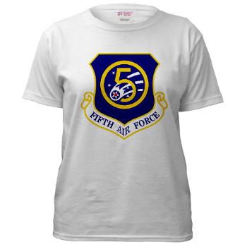 5AF - A01 - 04 - 5th Air Force - Women's T-Shirt