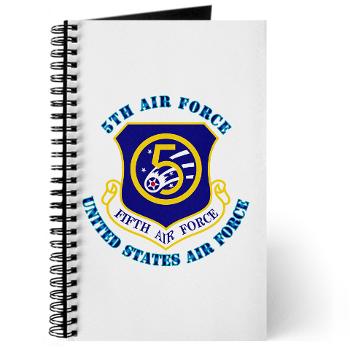 5AF - M01 - 02 - 5th Air Force with Text - Journal