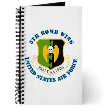 5BW - M01 - 02 - 5th Bomb Wing with Text - Journal