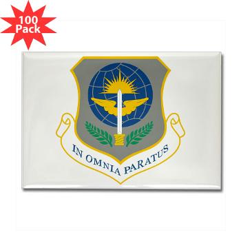 62AW - M01 - 01 - 62nd Airlift Wing - Rectangle Magnet (100 pack)