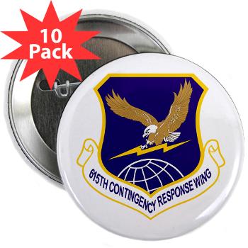 615CRW - M01 - 01 - 615th Contingency Response Wing - 2.25" Button (10 pack)