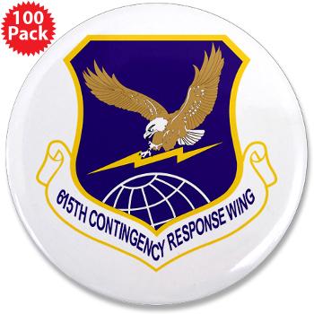 615CRW - M01 - 01 - 615th Contingency Response Wing - 3.5" Button (100 pack)